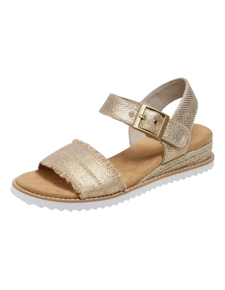 Bobs Desert Kiss Sandal in Gold Crush image 3