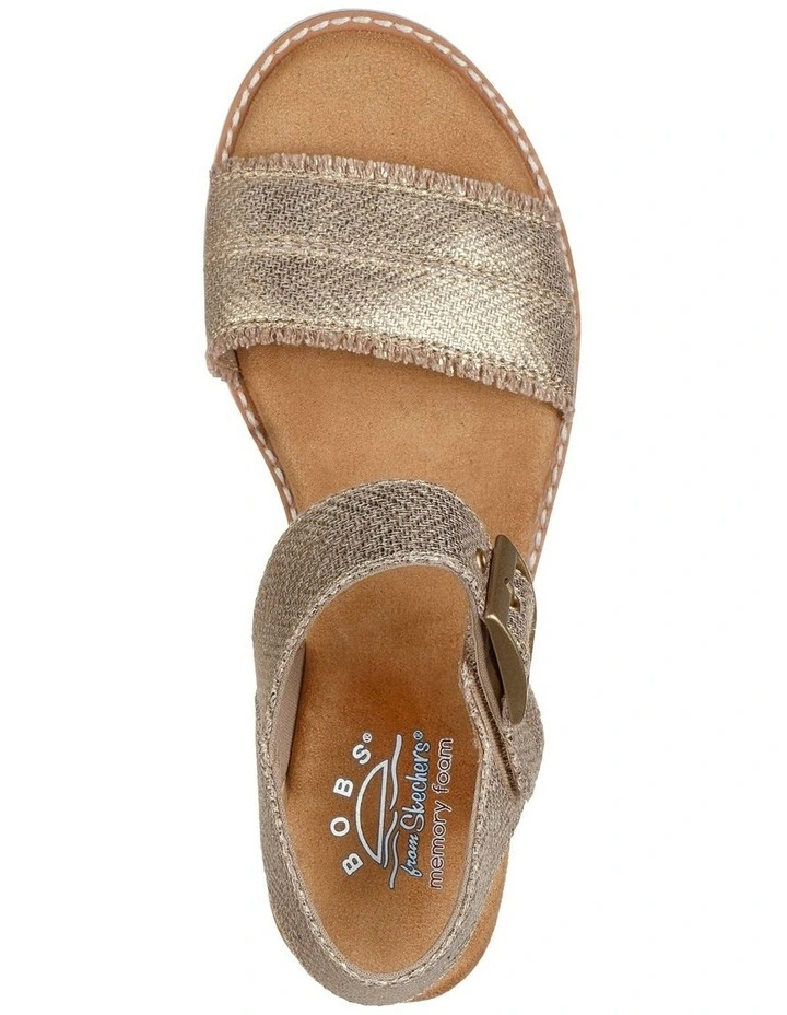 Bobs Desert Kiss Sandal in Gold Crush image 5