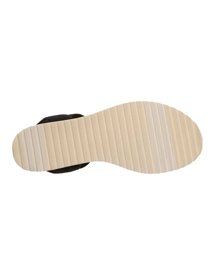 Golden Lily Bobs Desert Kiss Sandal in Black image 5