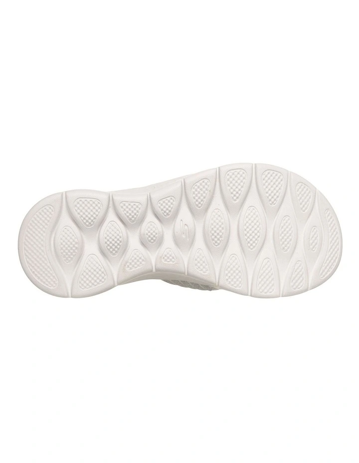 141502 Go Walk Flex Sandal in White image 2