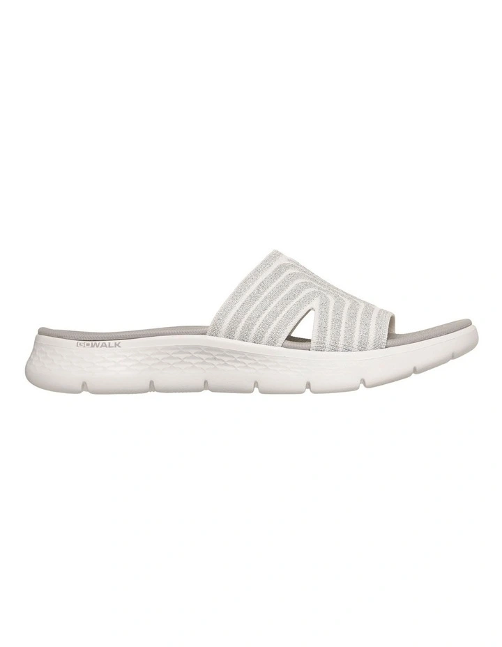 141502 Go Walk Flex Sandal in White image 5
