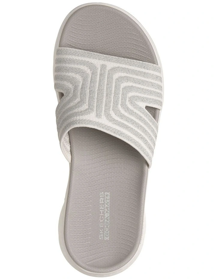 141502 Go Walk Flex Sandal in White image 6