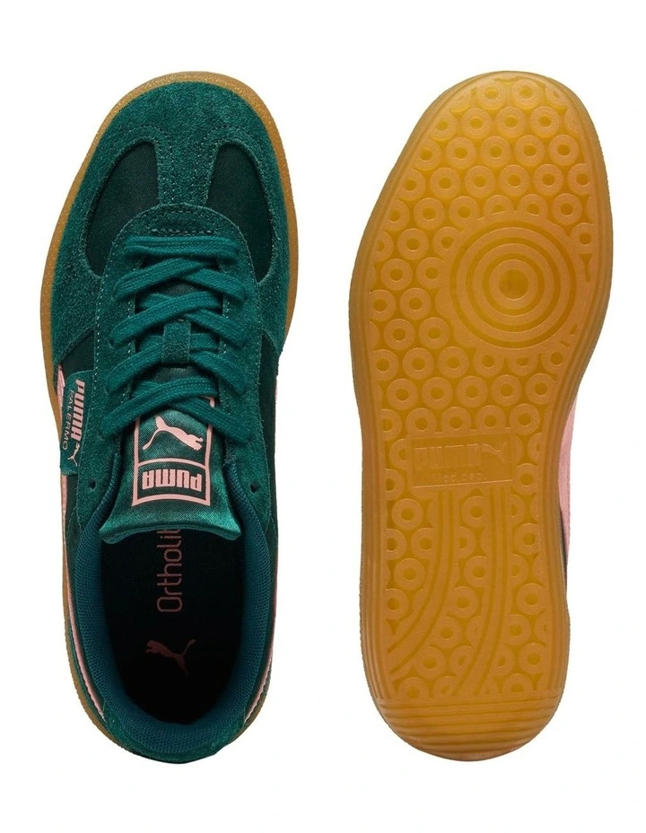 Palermo Satin Shoe in Green image 6