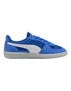 Palermo Satin Shoes in Blue