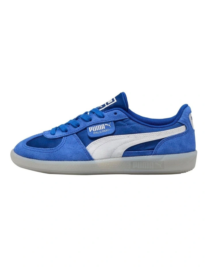 Palermo Satin Shoes in Blue image 2