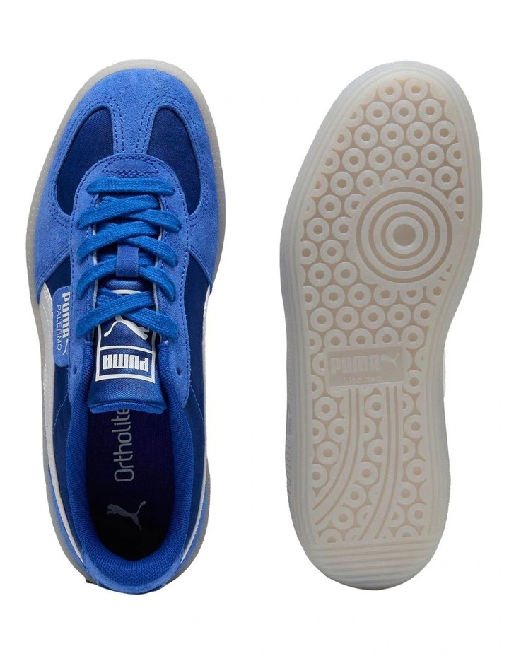 Palermo Satin Shoes in Blue image 6