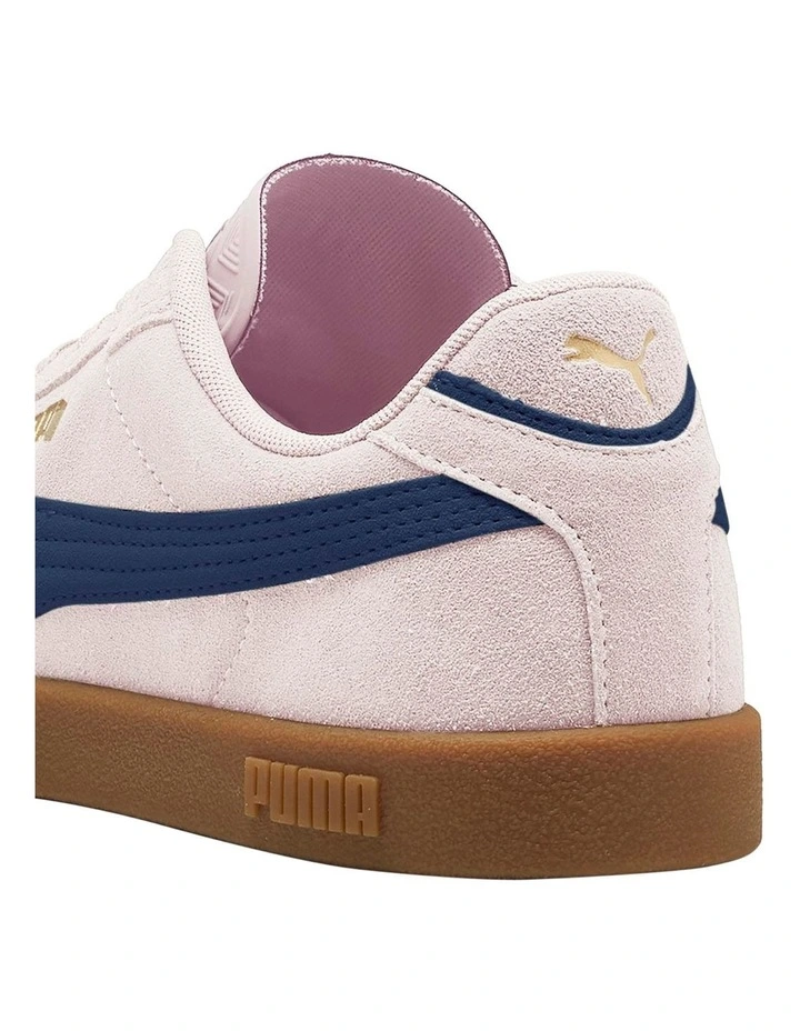 Club II Era Suede Sneaker in Pink image 4