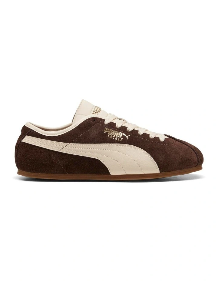 Tackle Sneakers Unisex in Chocolate and White image 2