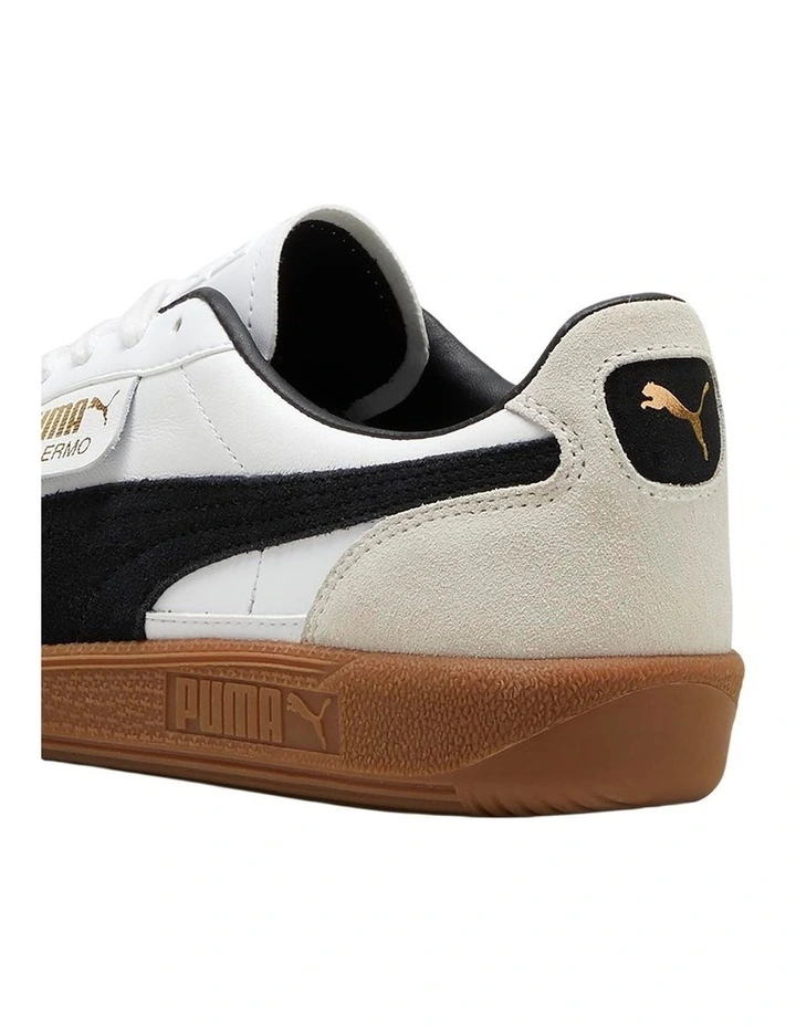 Palermo Lth Shoes in White image 4