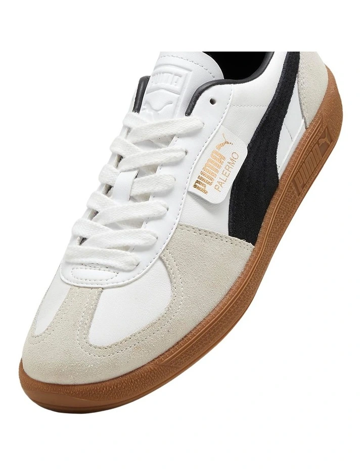 Palermo Lth Shoes in White image 5