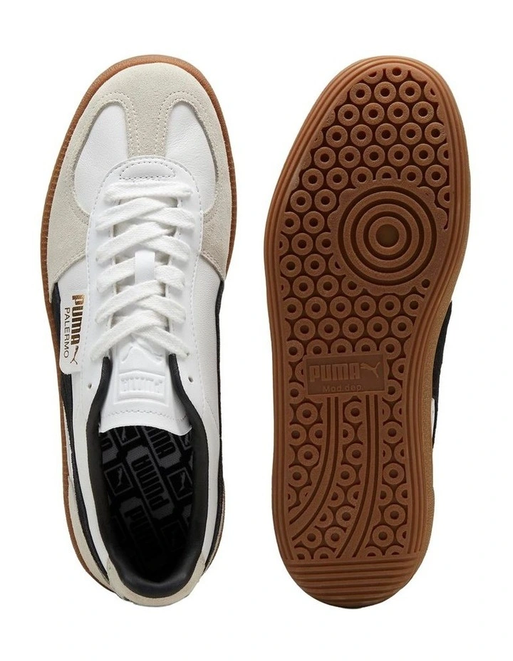 Palermo Lth Shoes in White image 6