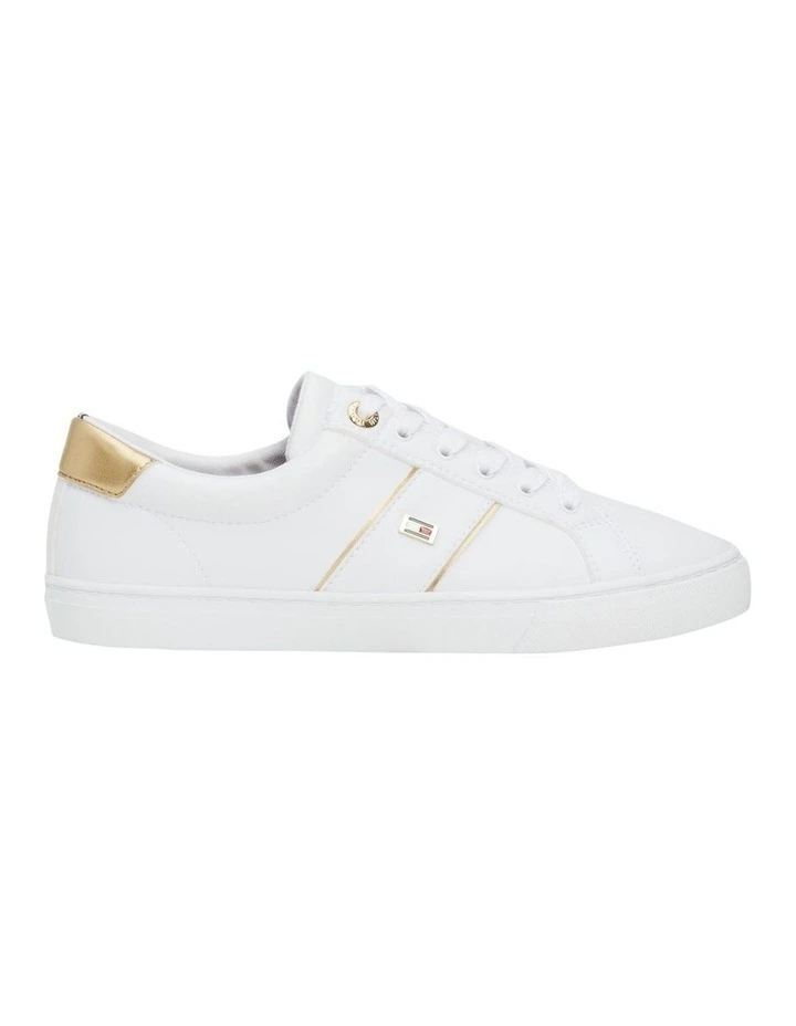 Lulu Flag Court Runner in White image 1