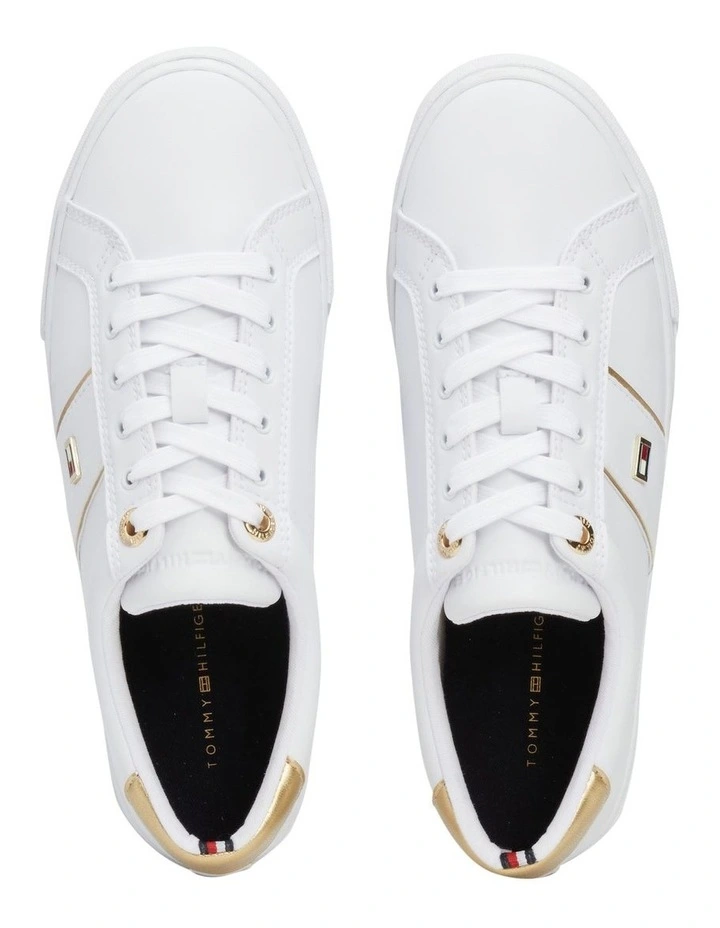 Lulu Flag Court Runner in White image 4