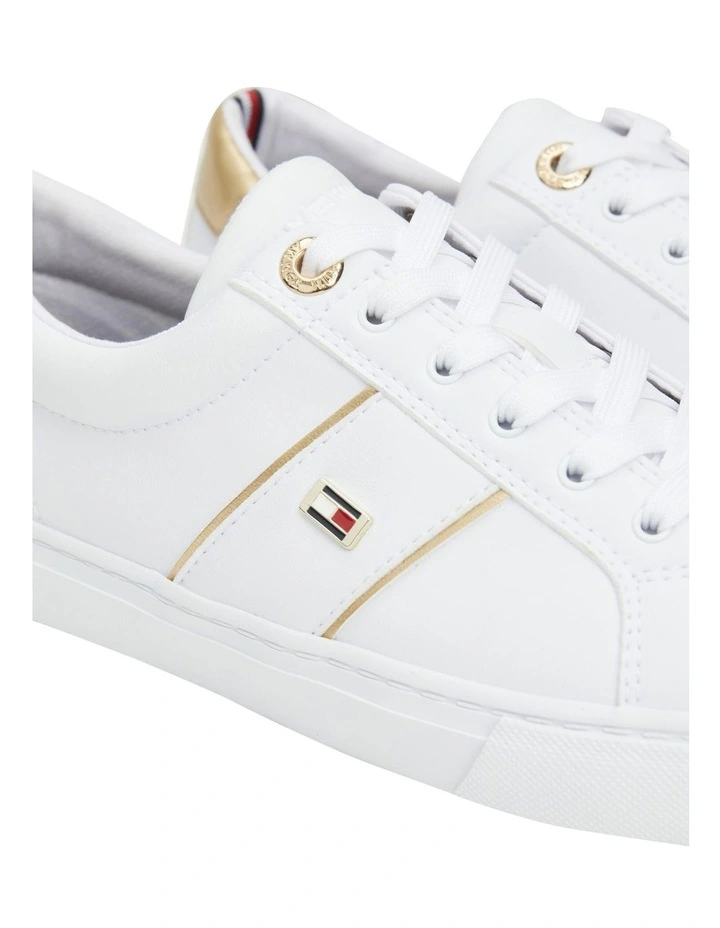 Lulu Flag Court Runner in White image 7