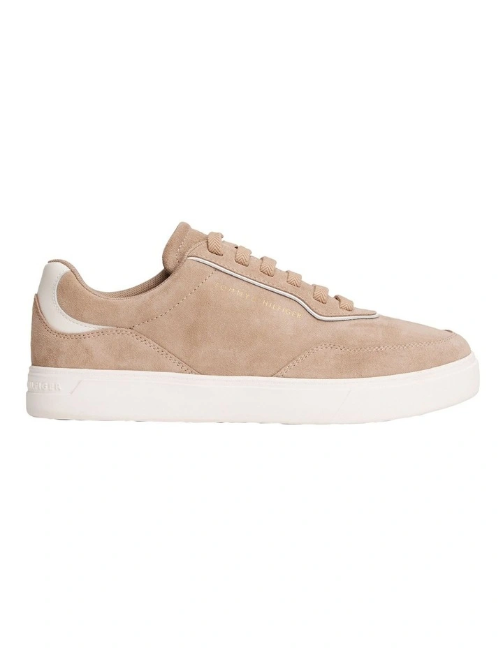 Suede Cupsole Sneakers in Pink image 1