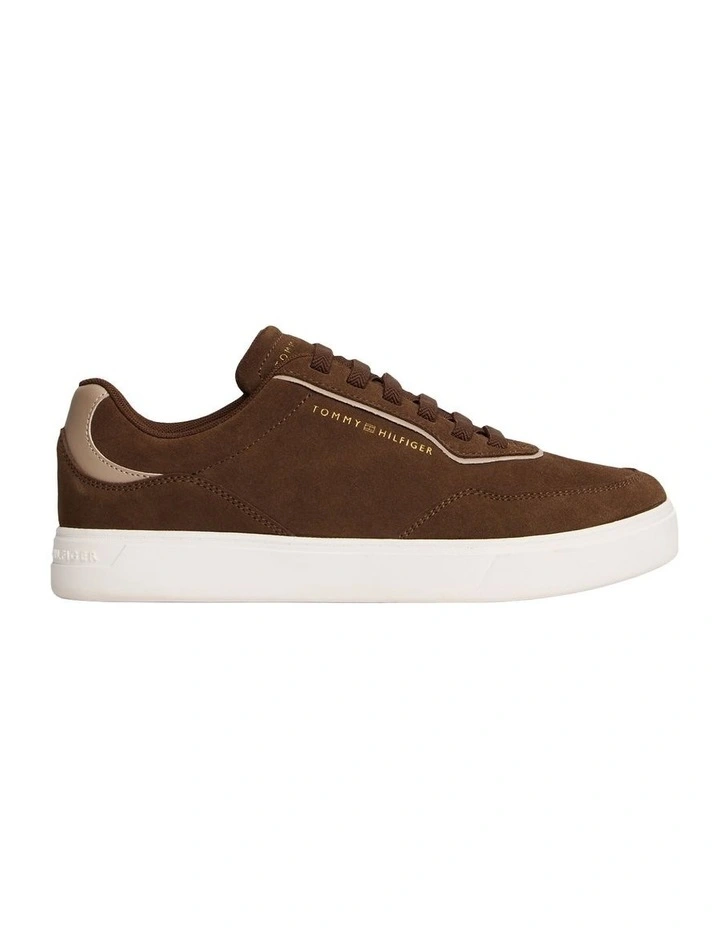Suede Cupsole Sneakers in Brown image 6