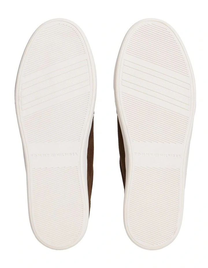 Suede Cupsole Sneakers in Brown image 7