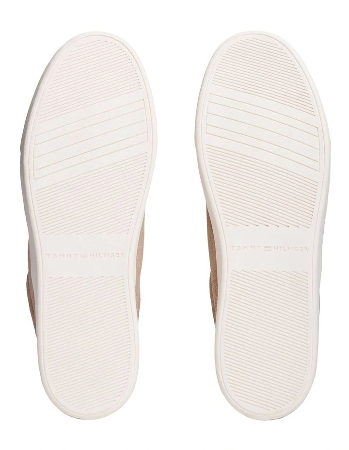 Suede Cupsole Sneakers in Brown image 7