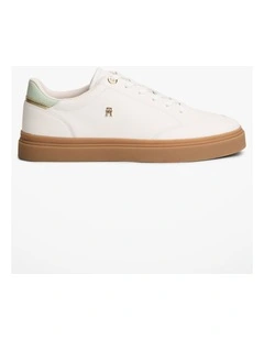 TH Monogram Leather Trainers