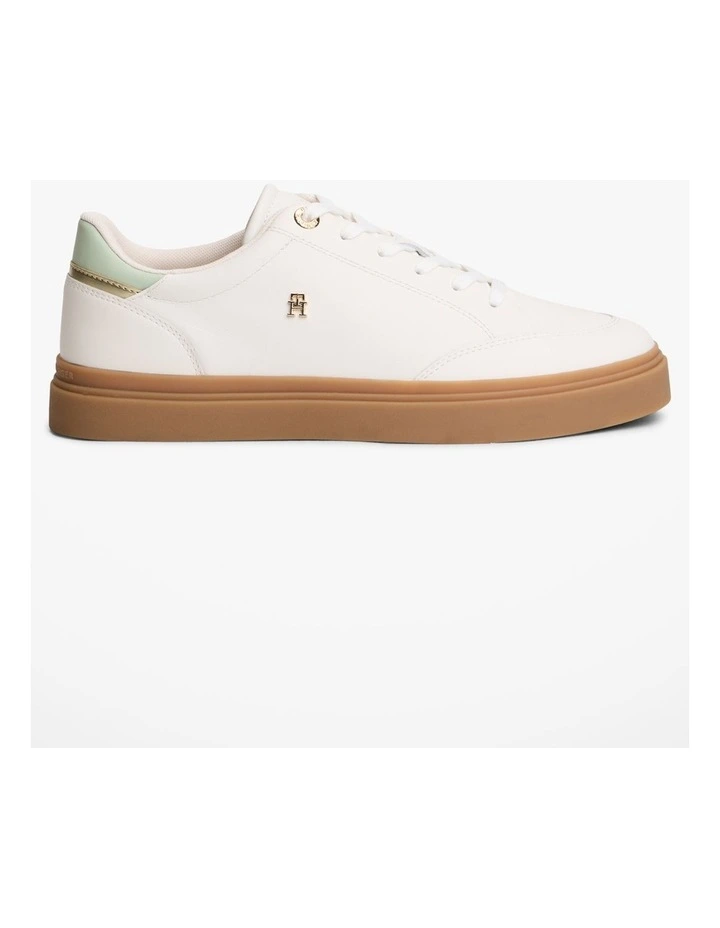 TH Monogram Leather Trainers image 1