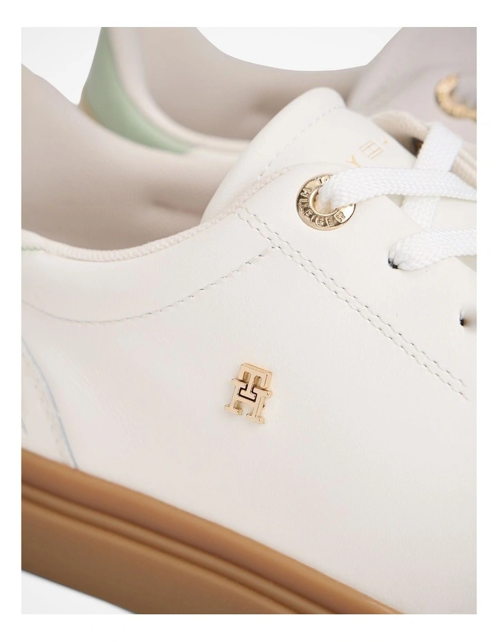 TH Monogram Leather Trainers image 6