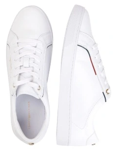 plain white womens trainers