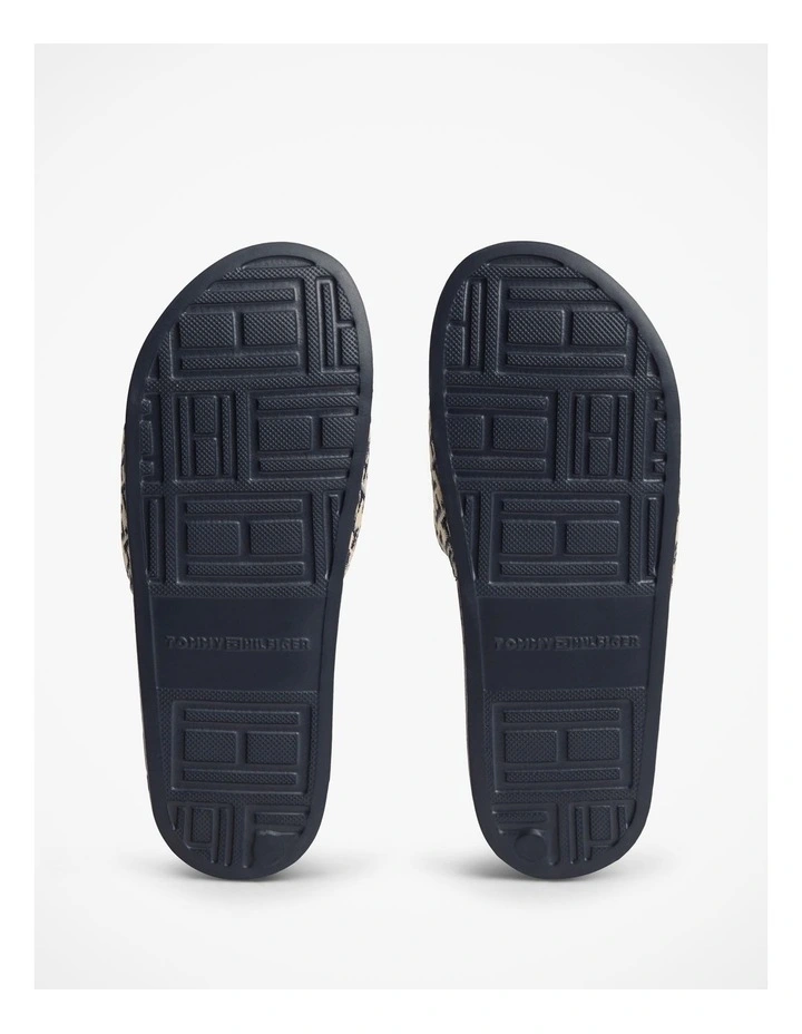 Maezie Monogram Pool Slide in Space image 6