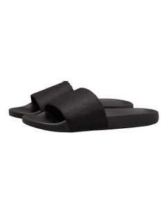 Logo Jacquard Slides in lack