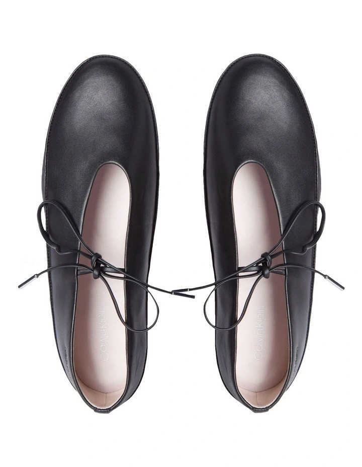 Mary Jane Ballerinas in Black image 3