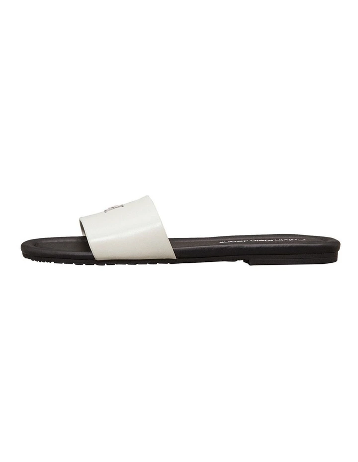 Faux Leather Slides in Multi image 2