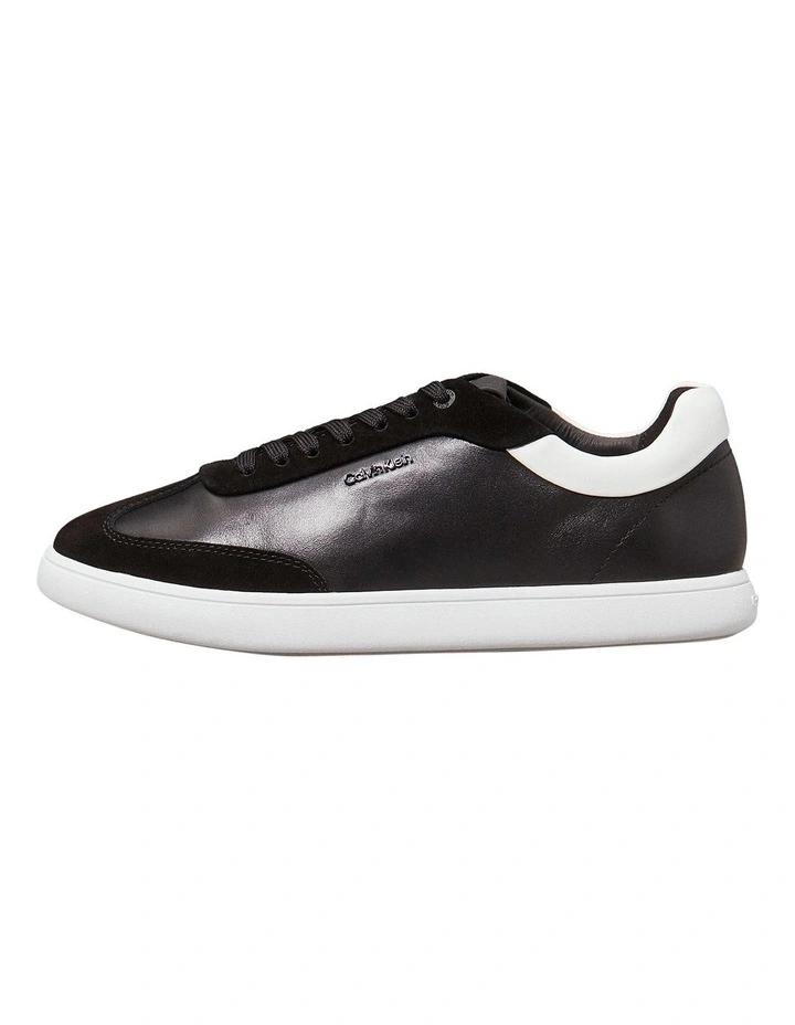 Leather Low Profile Sneakers image 3