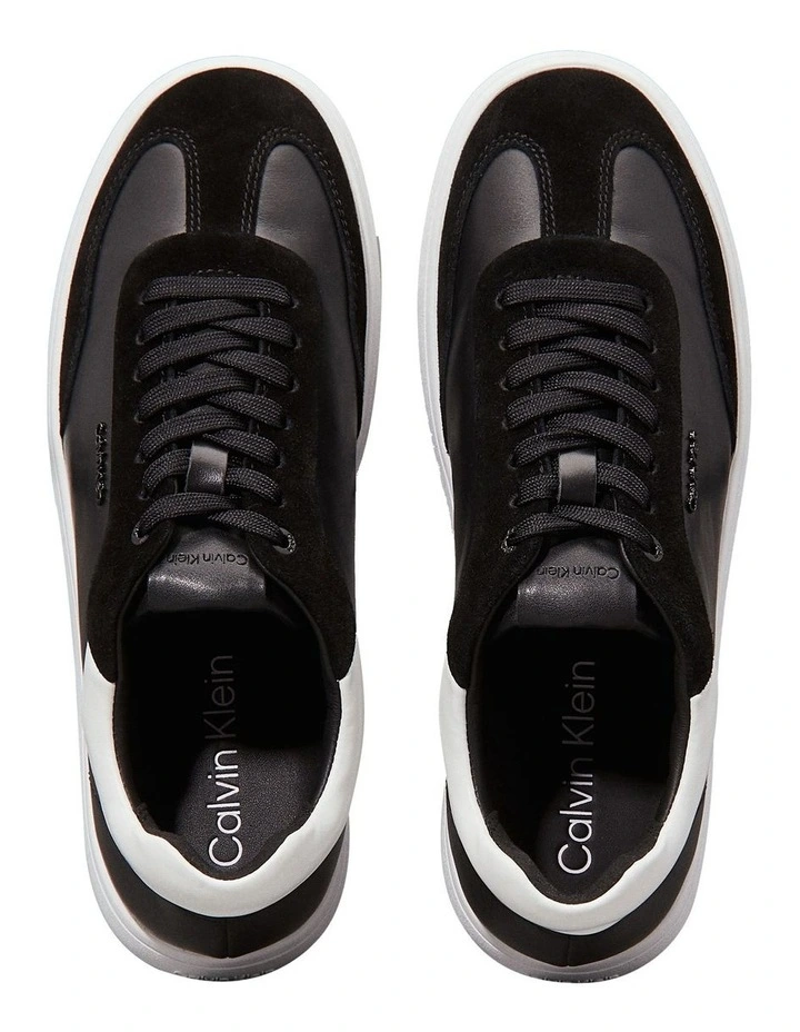 Leather Low Profile Sneakers image 5