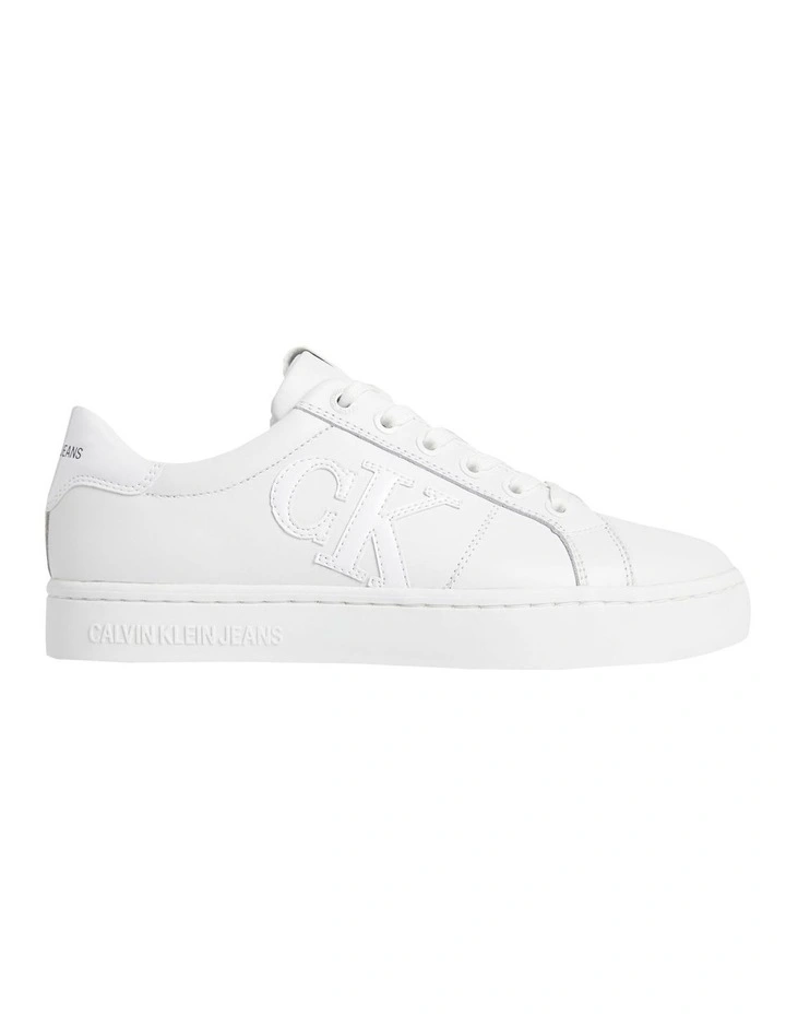 Calvin klein lace up logo sneaker Clearance