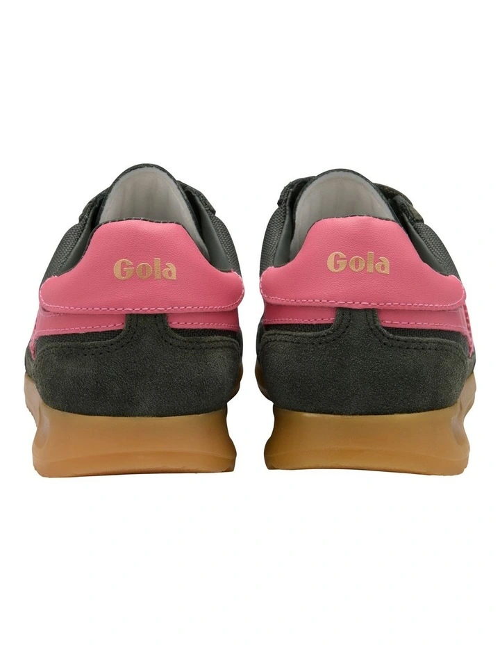Tornado Trainer Shoe in Dark Khaki/Bubblegum image 2