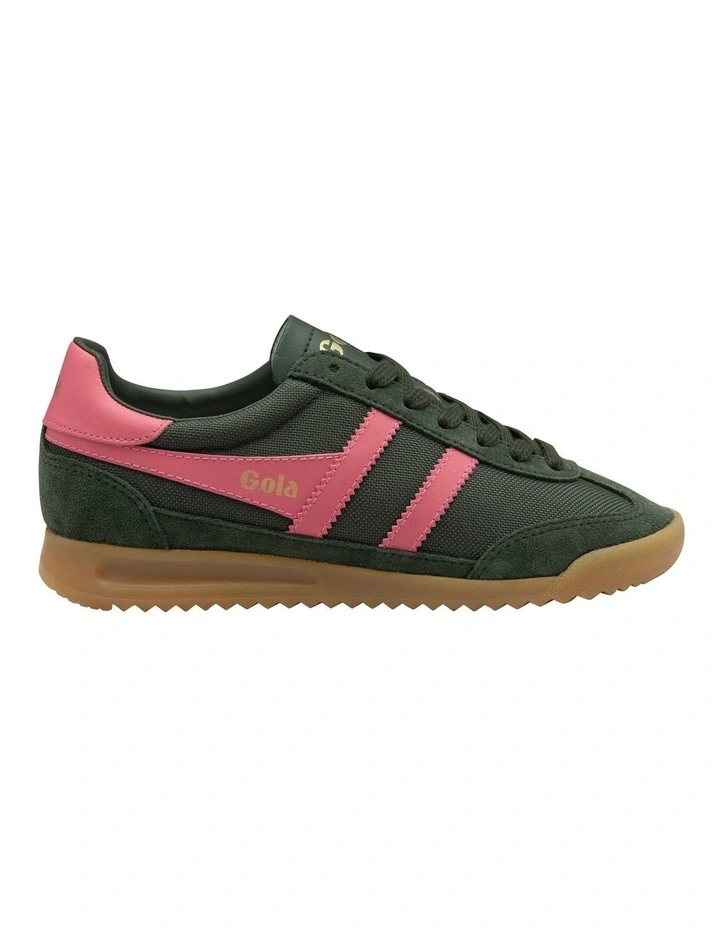 Tornado Trainer Shoe in Dark Khaki/Bubblegum image 4