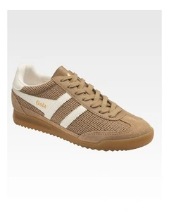 Tornado Zephyr Women's Trainer in Light Caramel and Off White