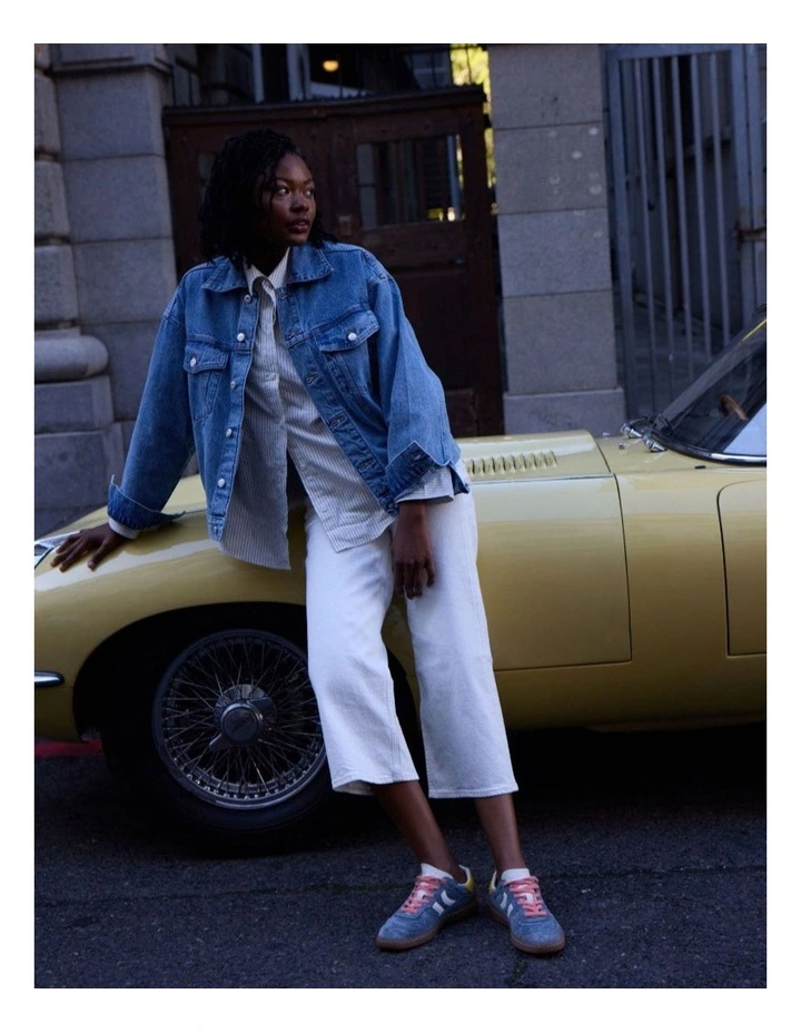 Goal Sneaker in Indigo Blue image 2