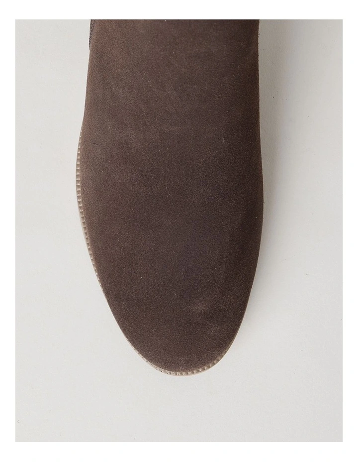 Dublin Boot in Chocolate Suede image 5