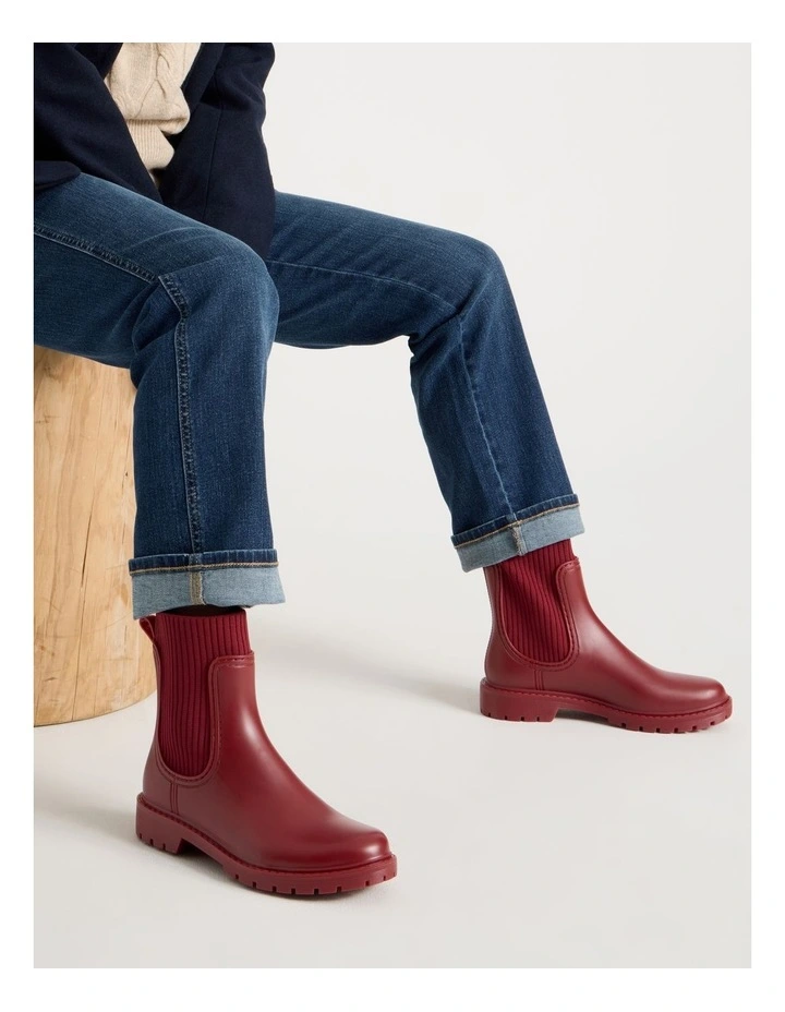 Raia Boot in Red image 4