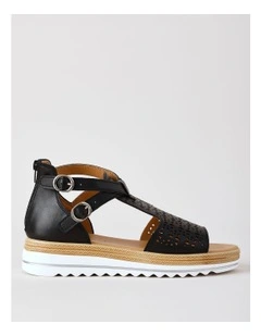 Eloise Sandal in Tan Leather