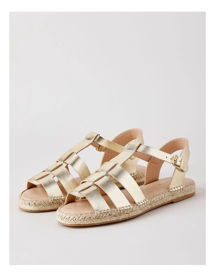 Ester Sandal in Gold image 4