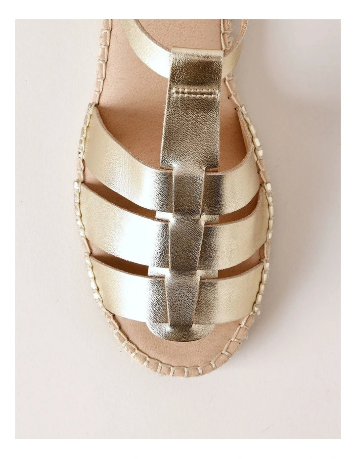 Ester Sandal in Gold image 6