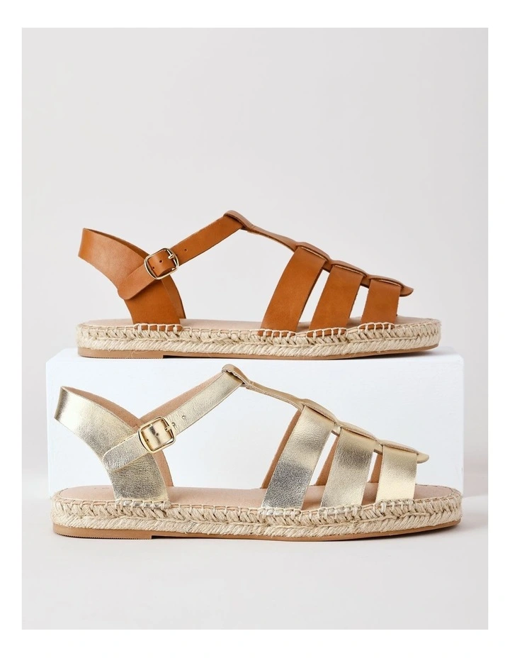 Ester Sandal in Gold image 7