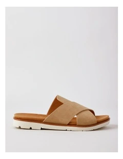 Sandy Sandal in Light Tan