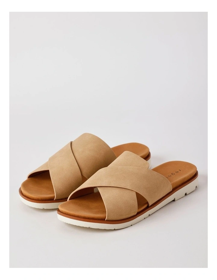 Sandy Sandal in Light Tan image 3