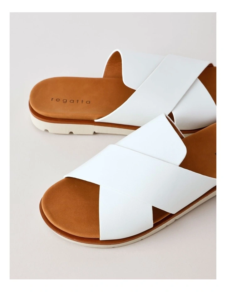 Sandy Sandal in White image 3
