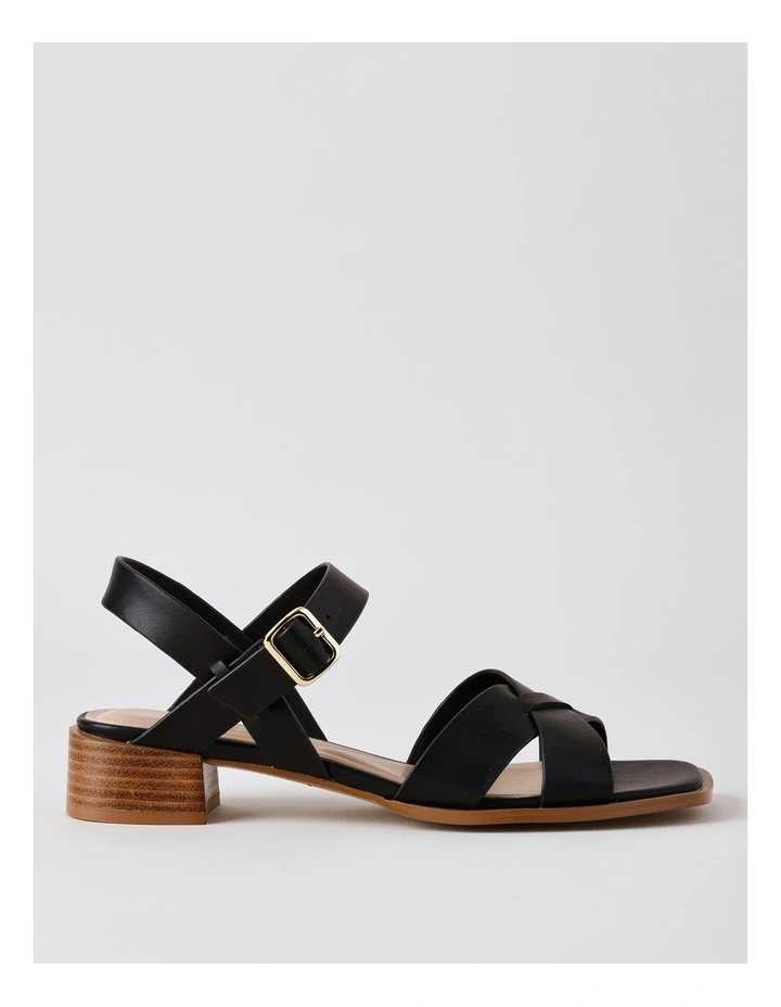Kristin Sandal in Black image 1