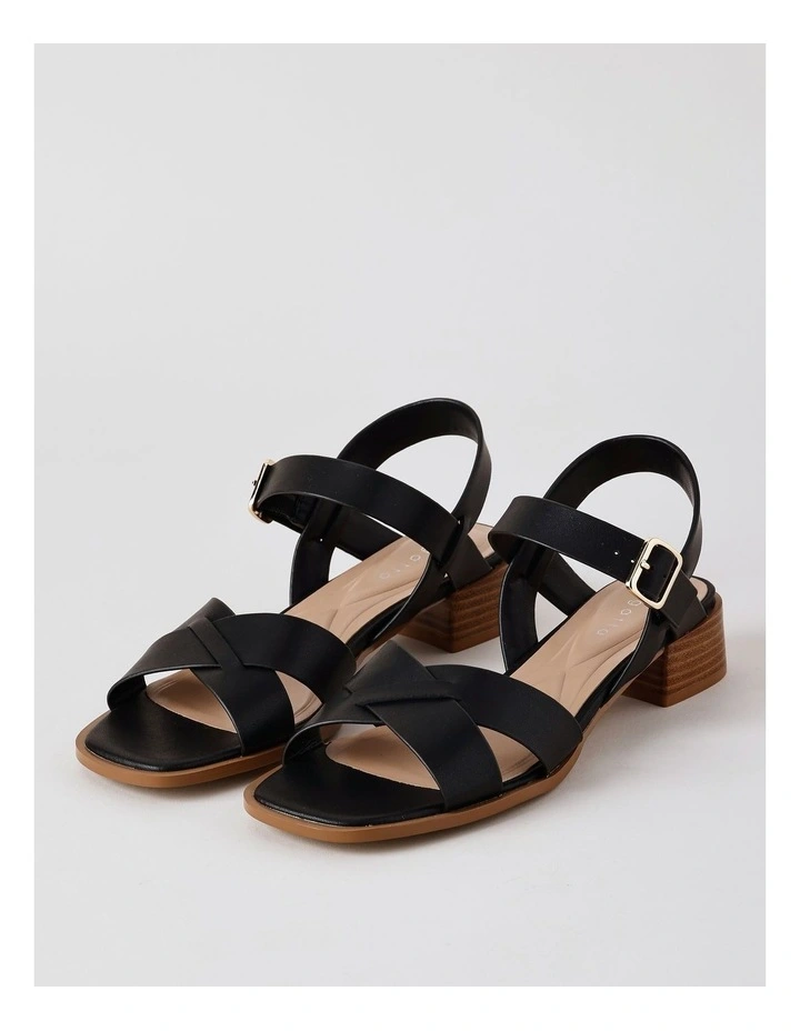 Kristin Sandal in Black image 3