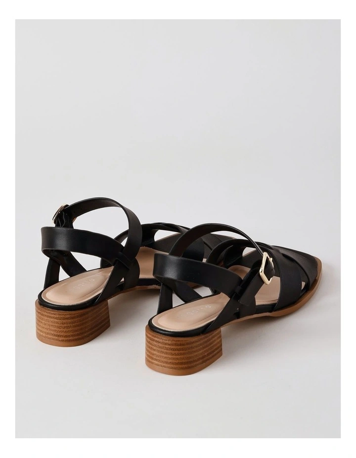 Kristin Sandal in Black image 4