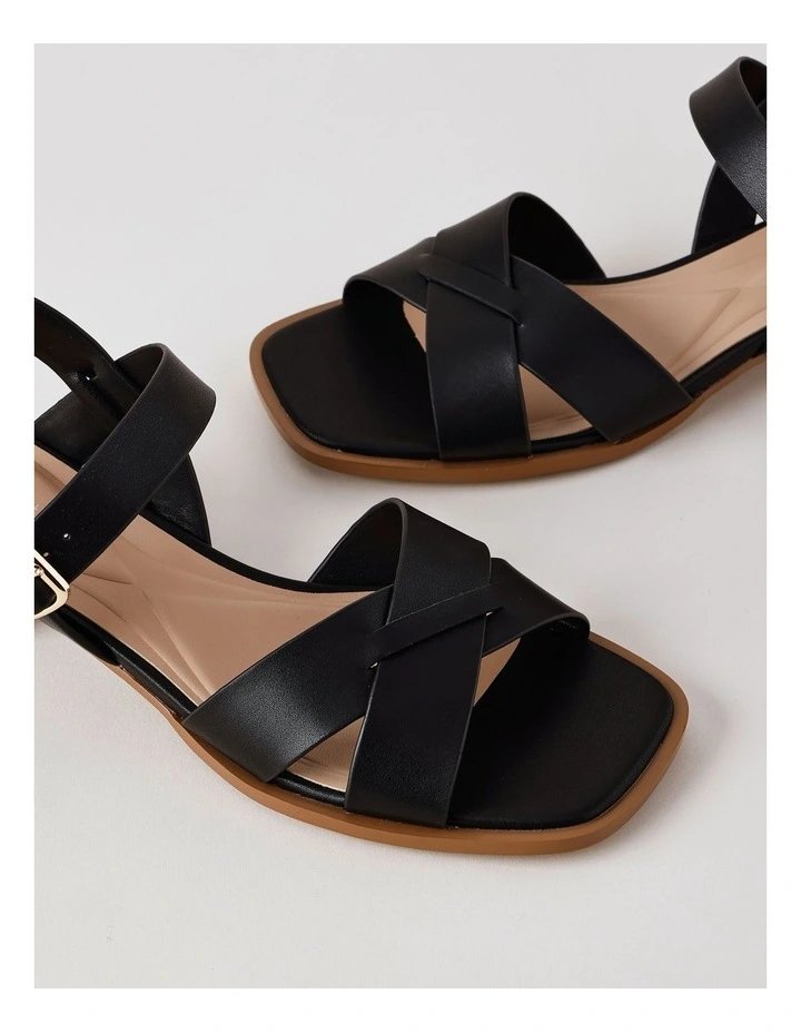 Kristin Sandal in Black image 5